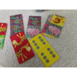 Domino Animales de la selva. Goula. Segunda mnao