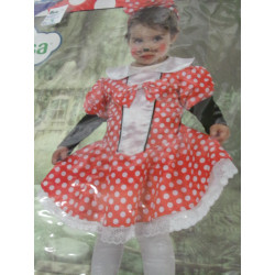 Disfraz ratoncita talla 0-6 meses. Segunda mano