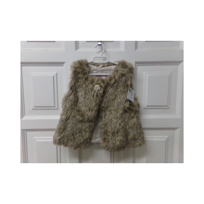 Chaleco de pelito talla 4-5 años. Segunda mano