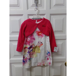 Vestido Zara y chaqueta Mayoral talla 5 años. Segunda mano