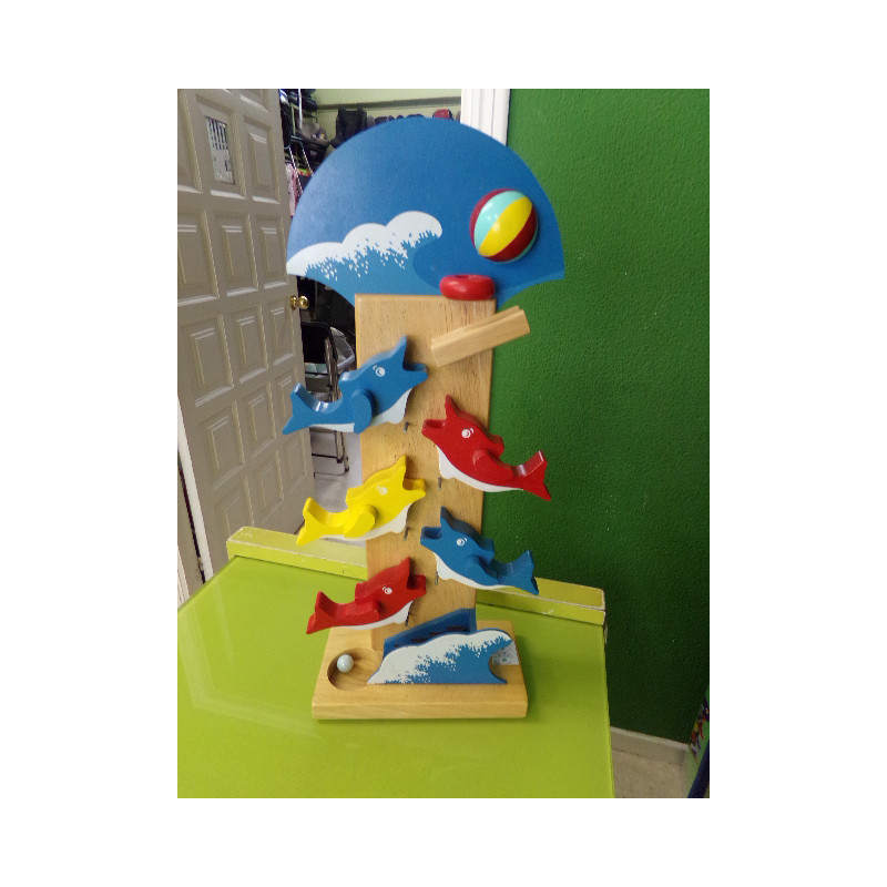 Juego de canicas. Delfines. Segunda mano