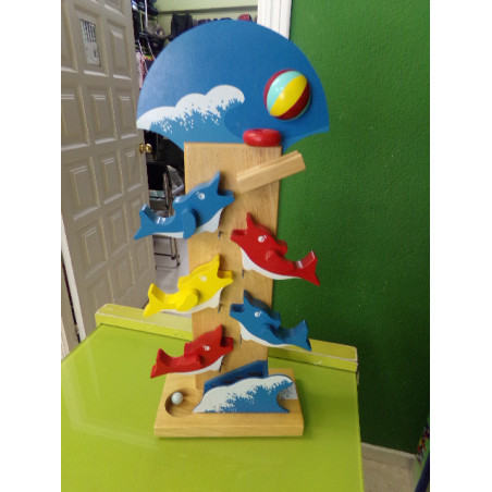 Juego de canicas. Delfines. Segunda mano