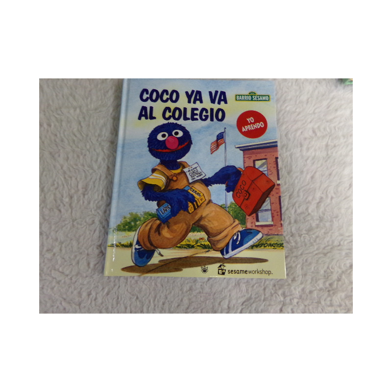 coco ya va al colegio. Barrio Sesamo. Segunda mano