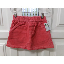 Falda coral talla 2 años. Segunda mano