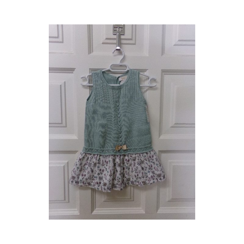 Vestido de punto talla 9 meses. Segunda mano