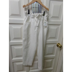 Pantalon de lino Zara talla 11-12 años. Segunda mano