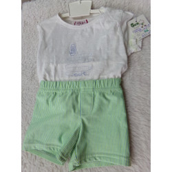 Camiseta y bañador Neck&Neck talla 12-18 meses. Segunda mano