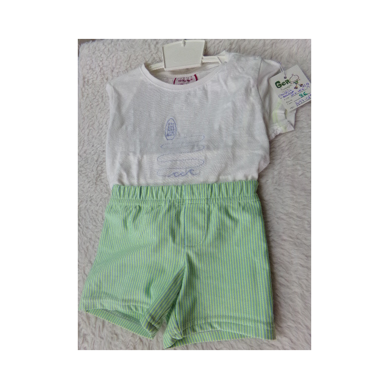 Camiseta y bañador Neck&Neck talla 12-18 meses. Segunda mano