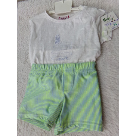 Camiseta y bañador Neck&Neck talla 12-18 meses. Segunda mano