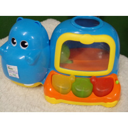 Hipopótamo bola encajable. Piano. Segunda mano