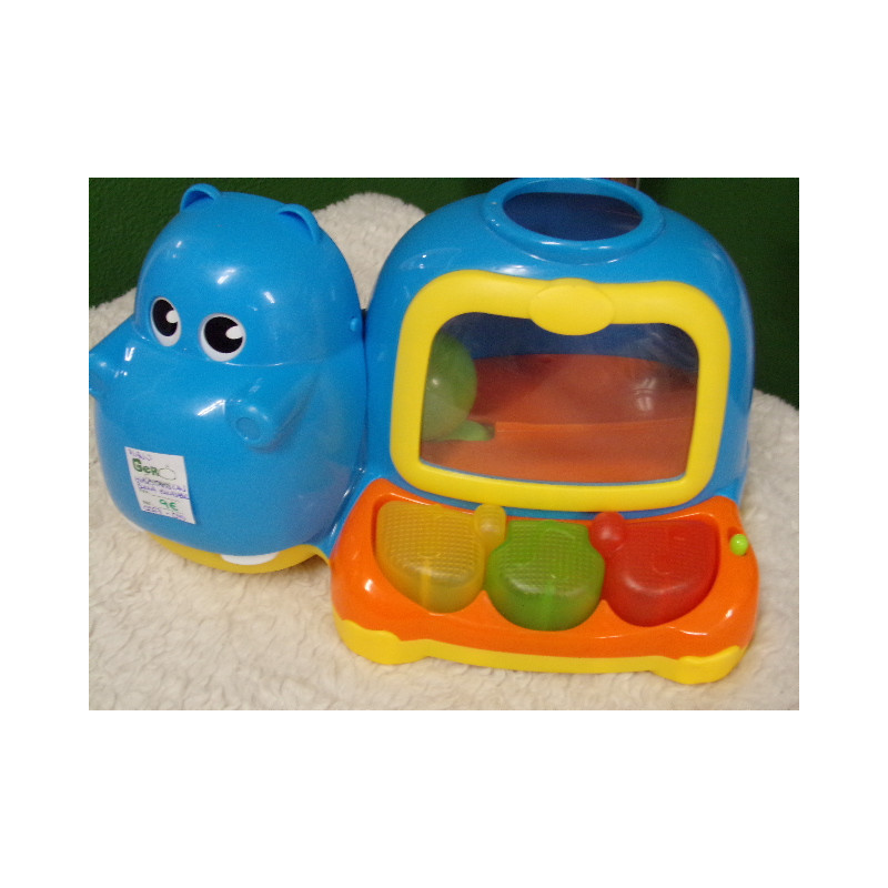 Hipopótamo bola encajable. Piano. Segunda mano