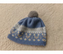 Gorro azul talla 3 meses. Segunda mano