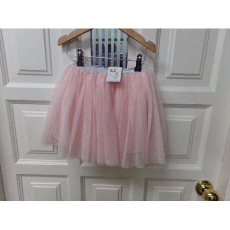 Falda tul rosa Zara talla 5-6 años. Segunda mano