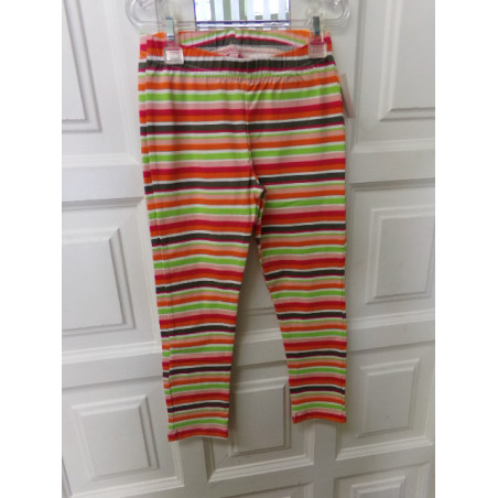 Leggin talla 4-5 años rayas. Segunda mano