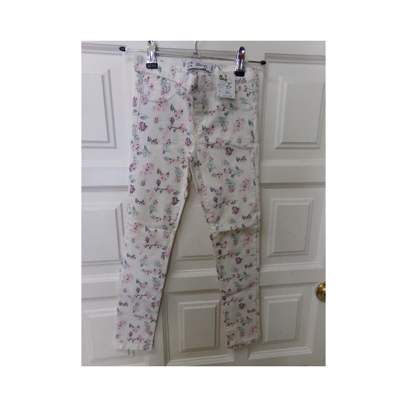 Leggin flores talla 7-8 años. Segunda mano