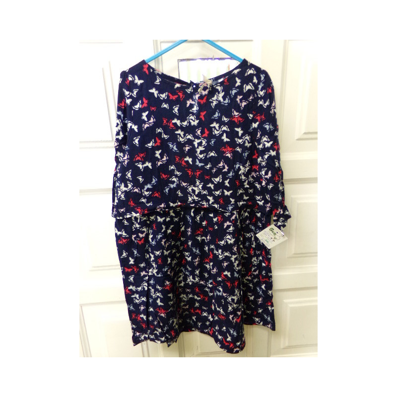 Vestido azul talla 6-7 años. Segunda mano