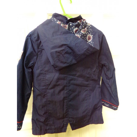 Gabardina azul Orchestra talla 6 años. Segunda mano