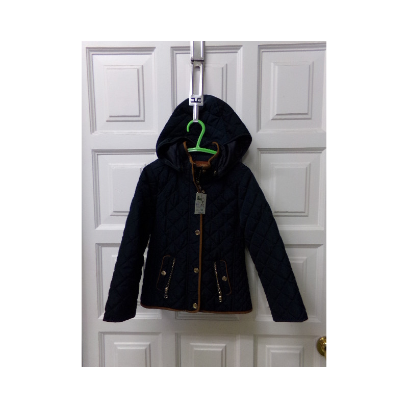 Chaqueta azul Zara talla 7 años. Segunda mano