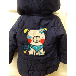 Plumas azul marino talla 3 años. Tuc Tuc. Segunda mano