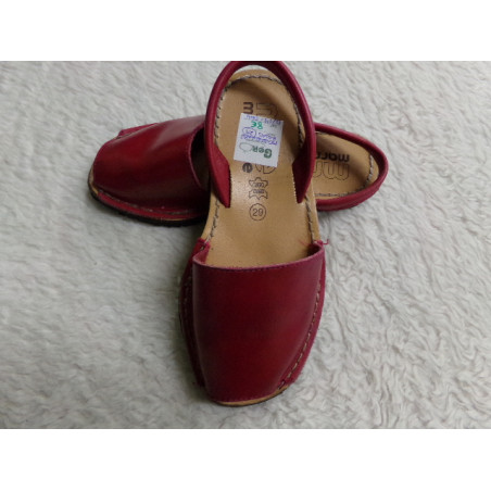 Menorquinas rojas N 29. Segunda mano