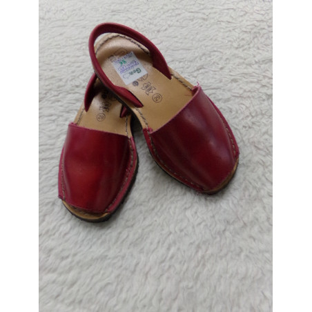 Menorquinas rojas N 29. Segunda mano