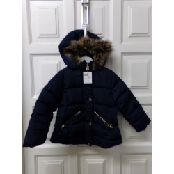 Plumas zara azul marino talla 5 años. Segunda mano