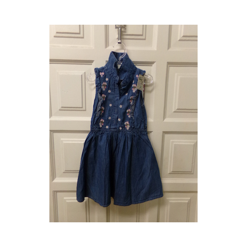 Vestido vaquero talla 4 años. Segunda mano