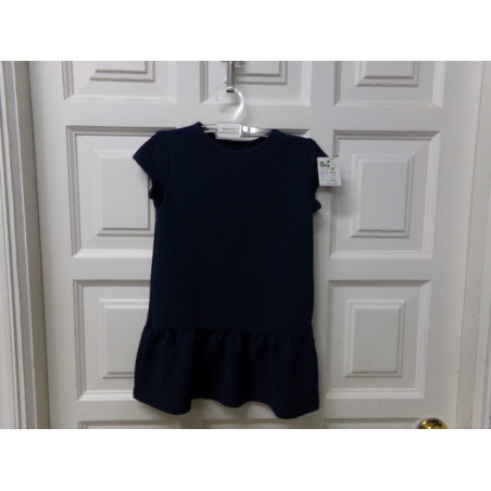 Vestido azul marino talla 3 años. Segunda mano