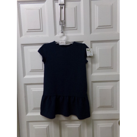 Vestido azul marino talla 3 años. Segunda mano