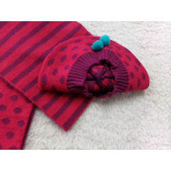 Bufanda y boina talla 8-10 años. Segunda mno