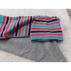 Gorro y bufanda talla 8-10 años. Segunda mano