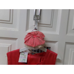 Vestido de seda con diadema. La Ormiga talla 8-10 años. segunda mano