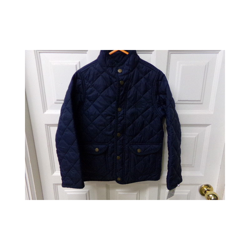 Chaqueta Benetton azul marino talla 5-6 años. Segunda mano
