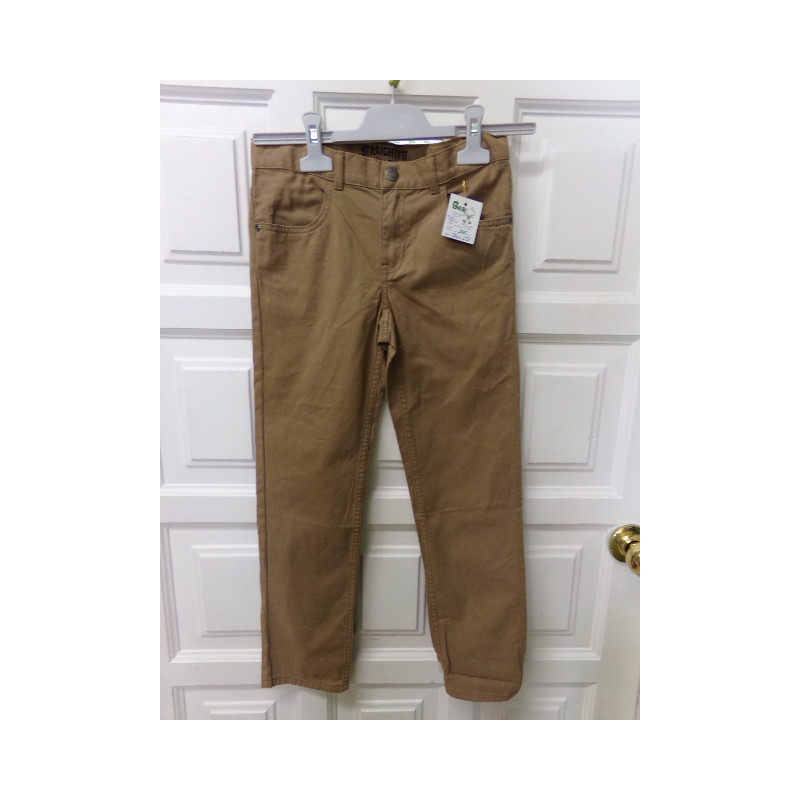 Pantalón beig talla 9-10 años. Segunda mano