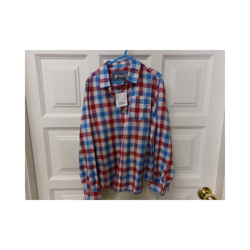 Camisa de cuadros talla 7-8 años. A estrenar