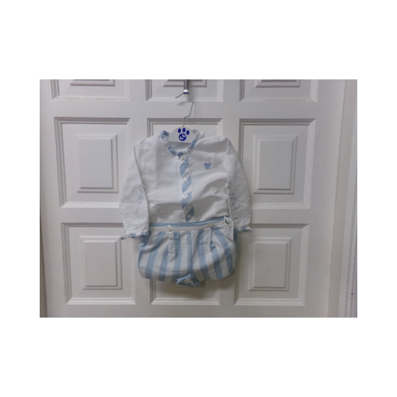 Conjunto de lino talla 18 meses. Segunda mano