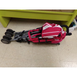 Silla Maclaren Triumph. Fucsia con plástico. Segunda mano