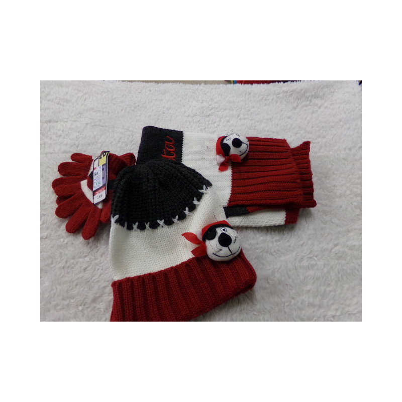 Conjunto guantes, bufanda y gorro talla 9 meses. A estrenar