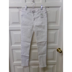 Vaquero blanco talla 10-11 años. Segunda mano