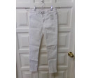 Vaquero blanco talla 10-11 años. Segunda mano