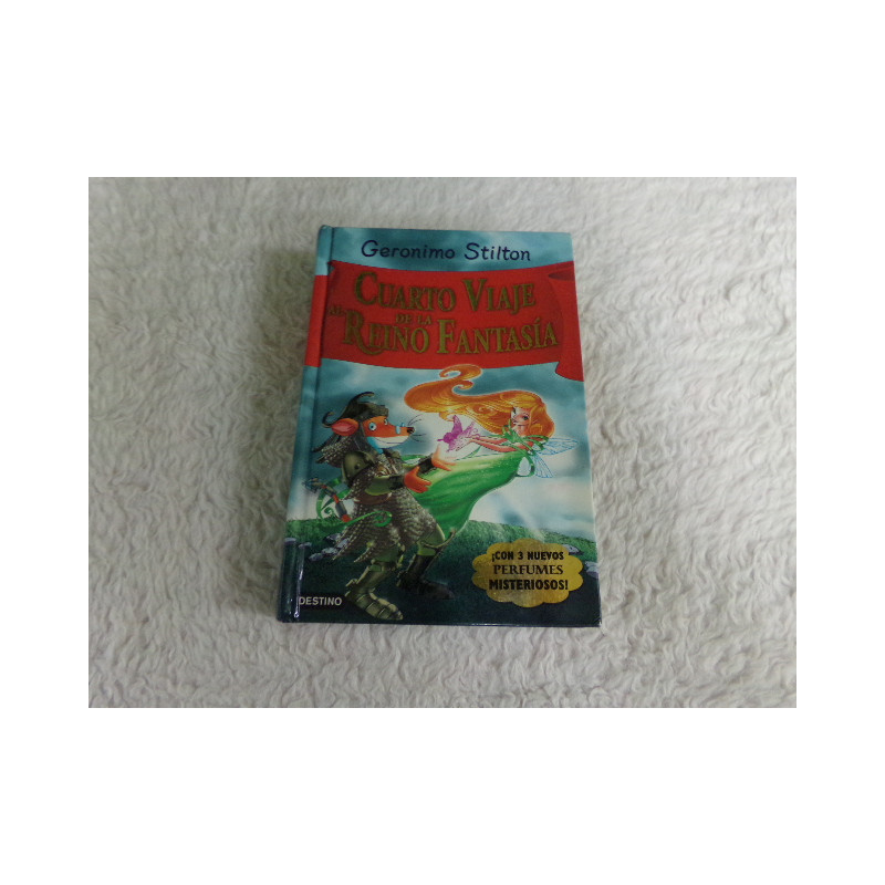 4º Viaje del reino de la Fantasia. Geronimo Stilton. Segunda mano