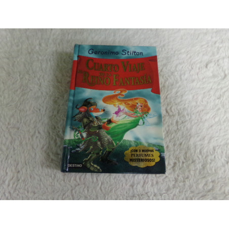 4º Viaje del reino de la Fantasia. Geronimo Stilton. Segunda mano