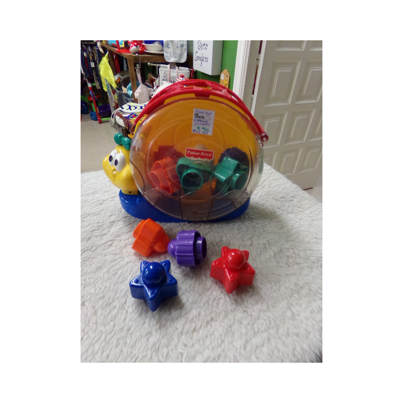Caracol Encajables. Fisher Price. Segunda mano
