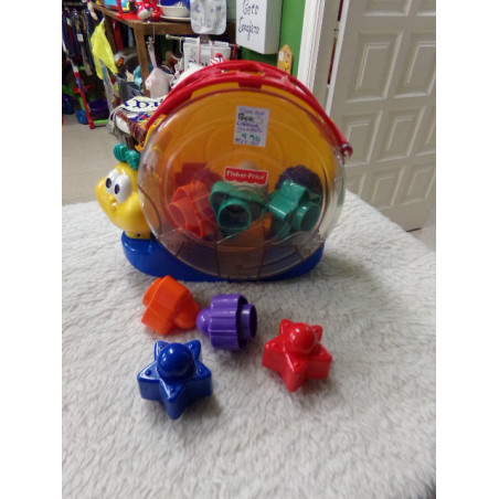 Caracol Encajables. Fisher Price. Segunda mano
