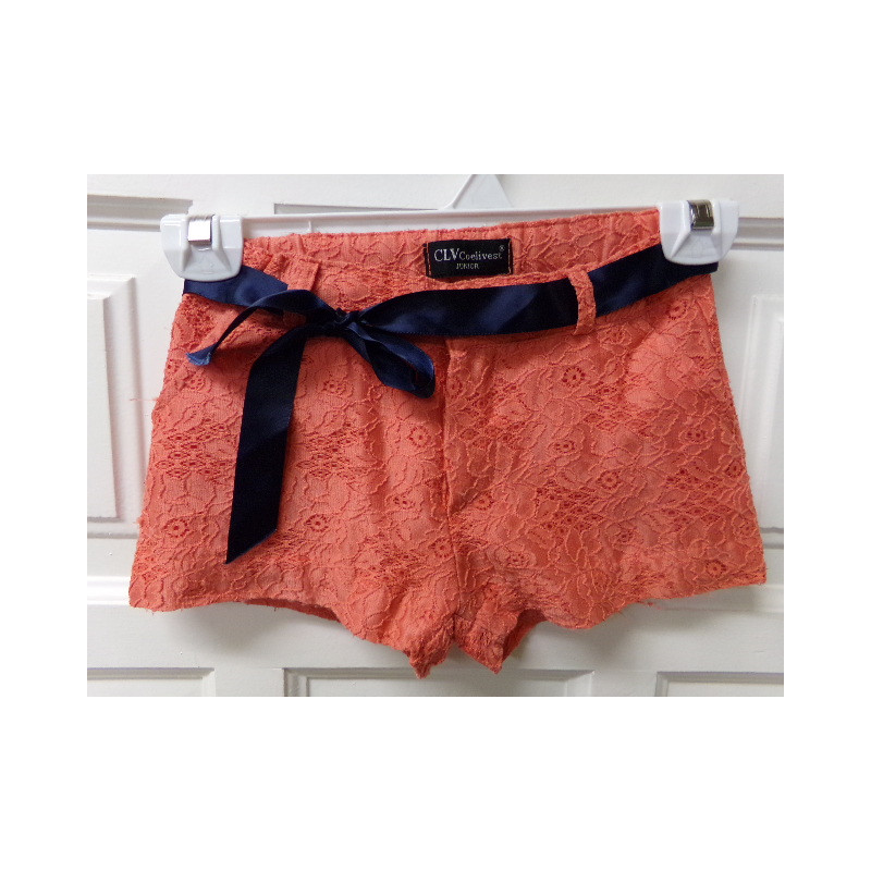 Pantalón coral encaje talla 8 años. Segunda mano