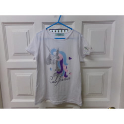 Camiseta Unicornio talla 10 años. Segunda mano