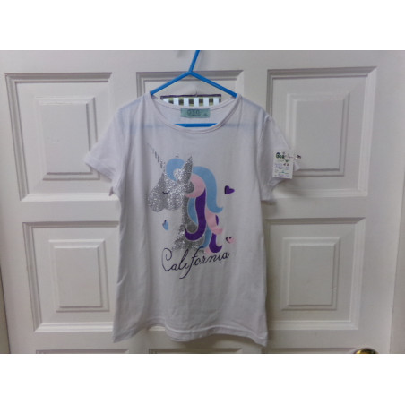 Camiseta Unicornio talla 10 años. Segunda mano
