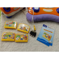 Consola Smile Baby de Vtech con 4 juegos. Segunda mano