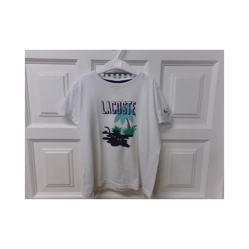 Camiseta Lacoste talla 6  años. Segunda mano