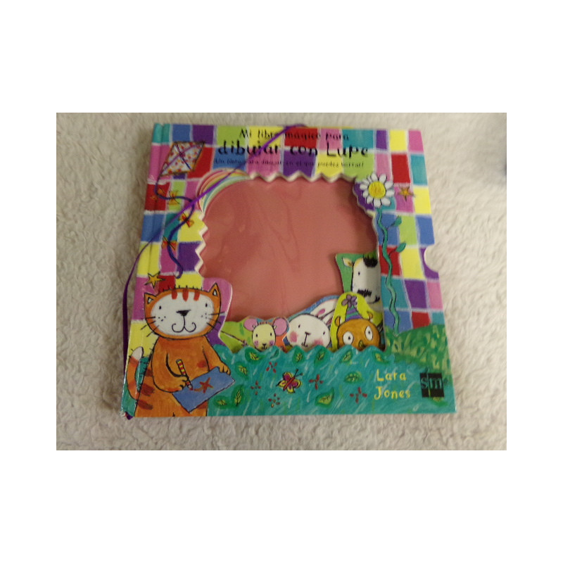 Pizarra mágica para dibujar con Lupe. Segunda mano
